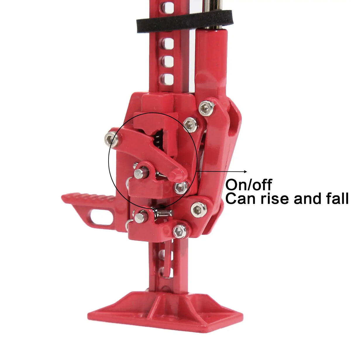 RC Metal Slideable Jack Tool Mini Lifting Jack Simulation Pa
