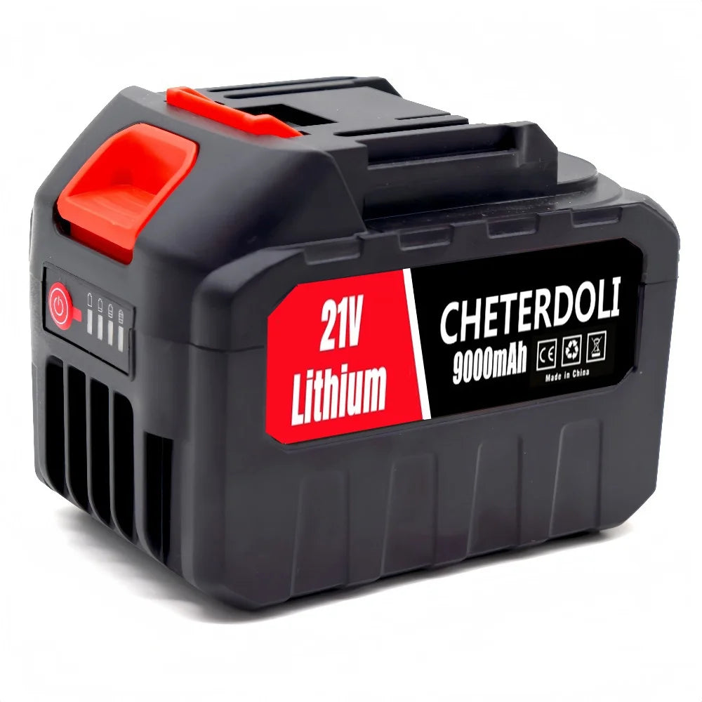 Aleiavy 21V Battery 9.0Ah For Makita 18V Power Tools Replace