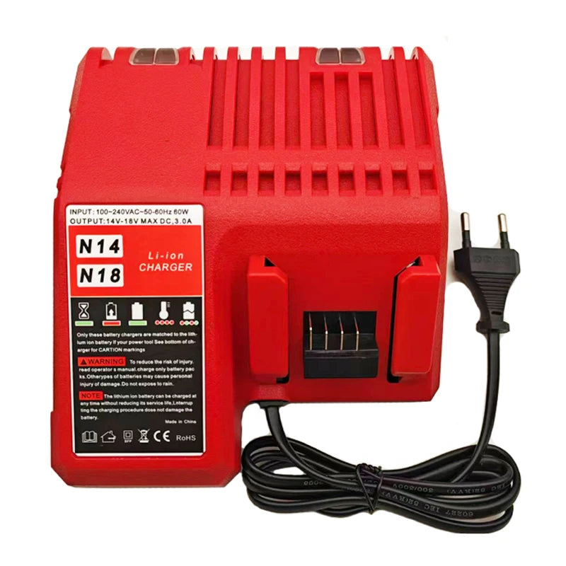 Power Tool Accessories Parts For Milwaukee 14.4V 18V Li-ion 