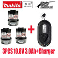 2026 Makita 10.8V Battery 3.0Ah/2.0Ah Compatible with Makita 10.8V Power Tool Rechargeable Batteries BL1013 BL1020 B BL1030