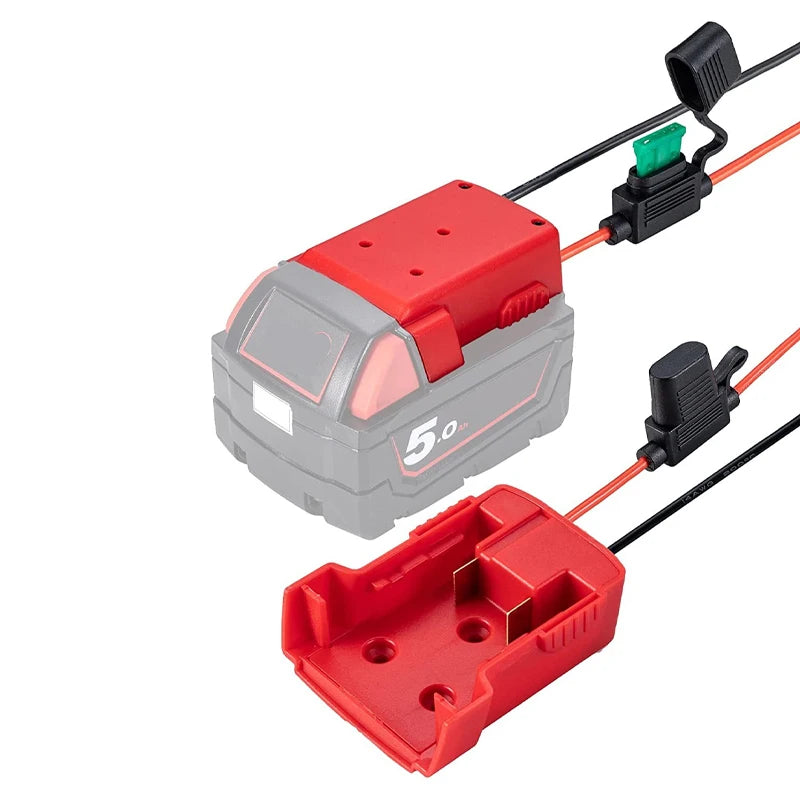 2PCS Tool Parts For M18 Power Wheel Adapter For Milwaukee Li
