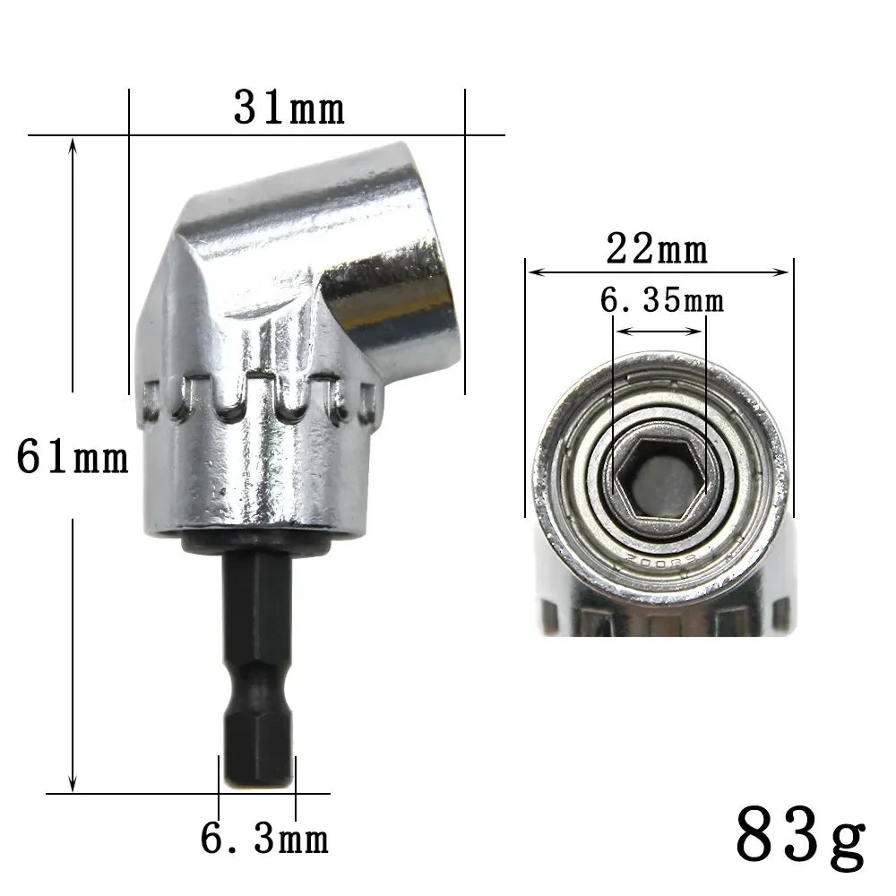 105 Degree Angle Screwdriver Set Holder Adapter Adjustable B