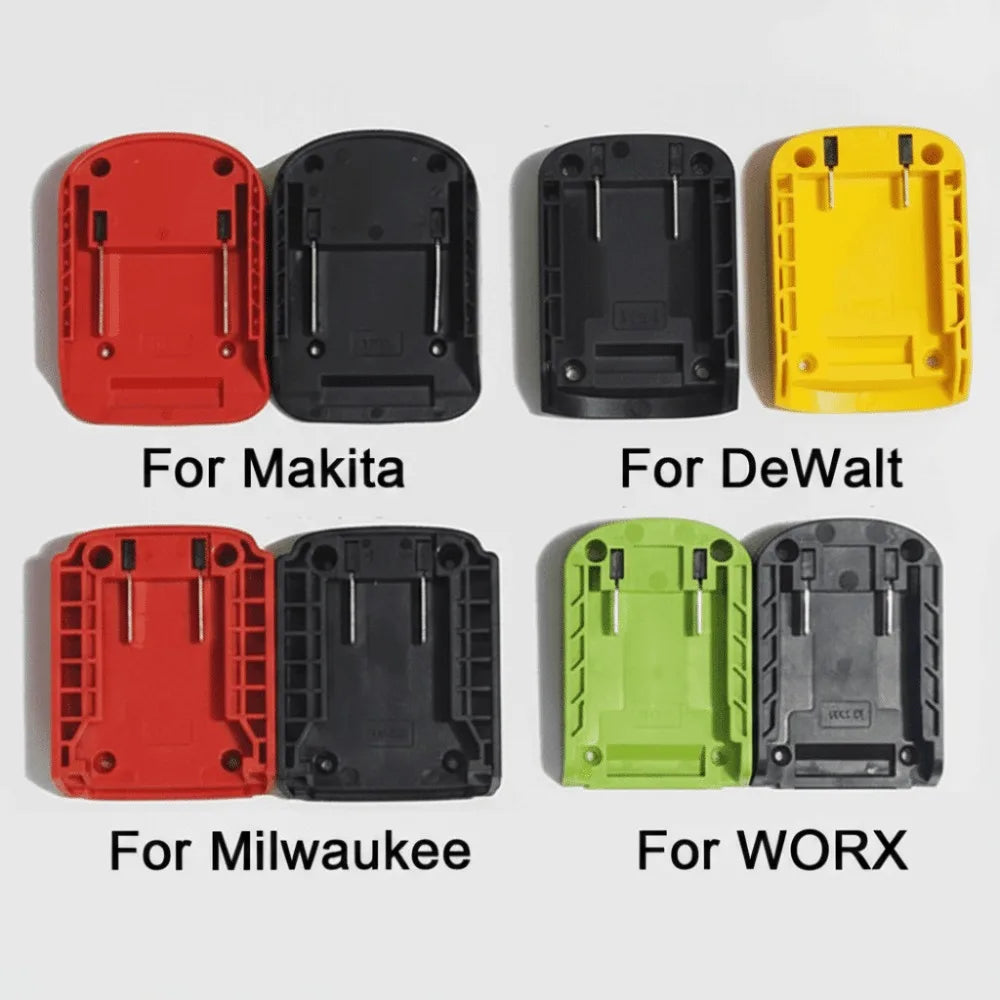 ABS DIY Adapter Portable Durable Charging Head Shell Battery