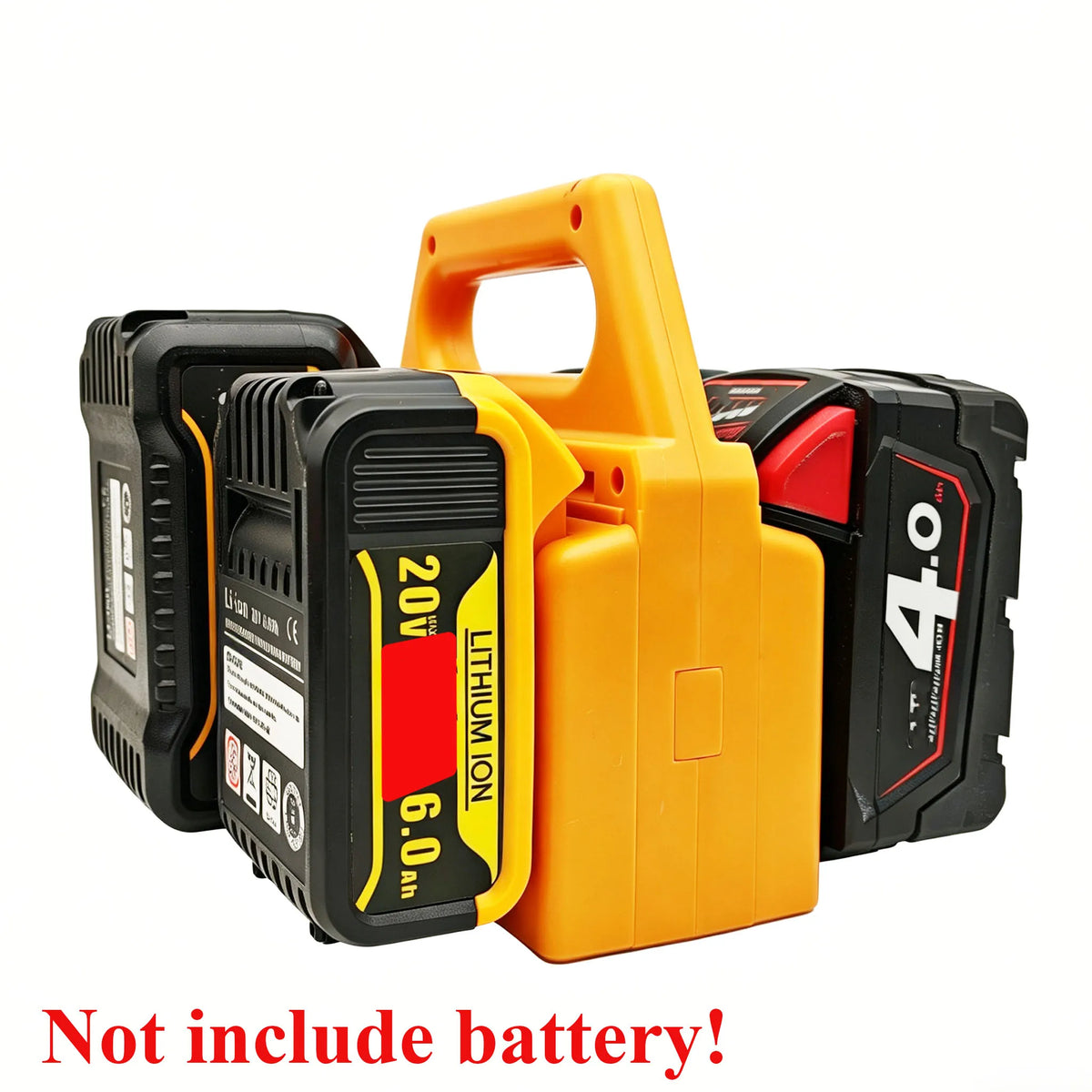 Lithium Ion Batteries Potable Holder Storage Bracket For Dew