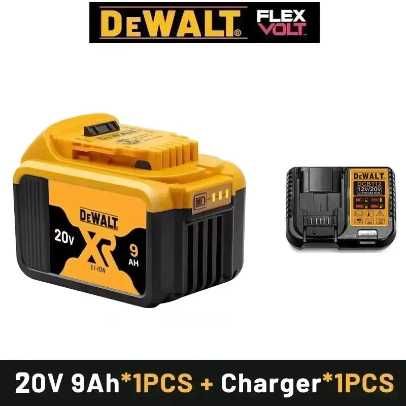 DeWALT Original Battery 20V/60V 9000mAh MAX FlexVolt for DCB606 DCB205 DCB206 DCB209 DCB182 Power Tool Air Transport