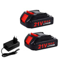 21V Rechargeable Lithium Ion Battery High Capacity Cordless 