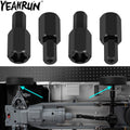 YEAHRUN 4Pcs 5mm to 5mm Wheel Hex Hub Adapters for WPL C34 C