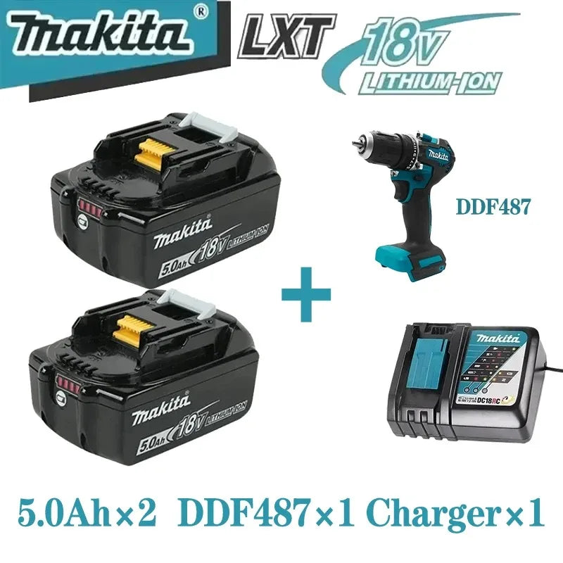 100% Genuine Makita 18V Battery 5Ah 6Ah 9Ah Replacement for BL1860B BL1850B BL1840 BL1830 BL1815 Power Tool Battery