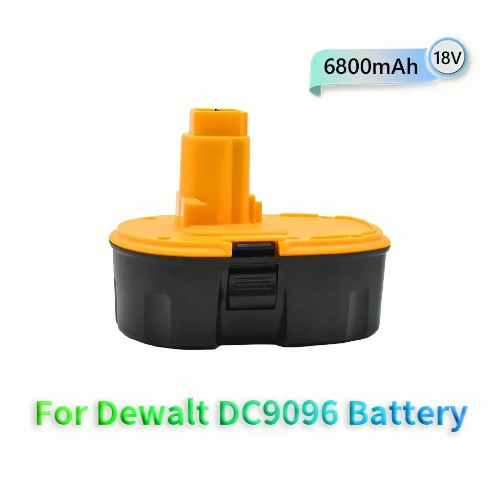 100% Original 18V 12800mAh Ni-MH Power Tool for Dewalt lpega DC9096 DE9039 DE9095 DW9098 DE9503 DW9096 Replacement Battery