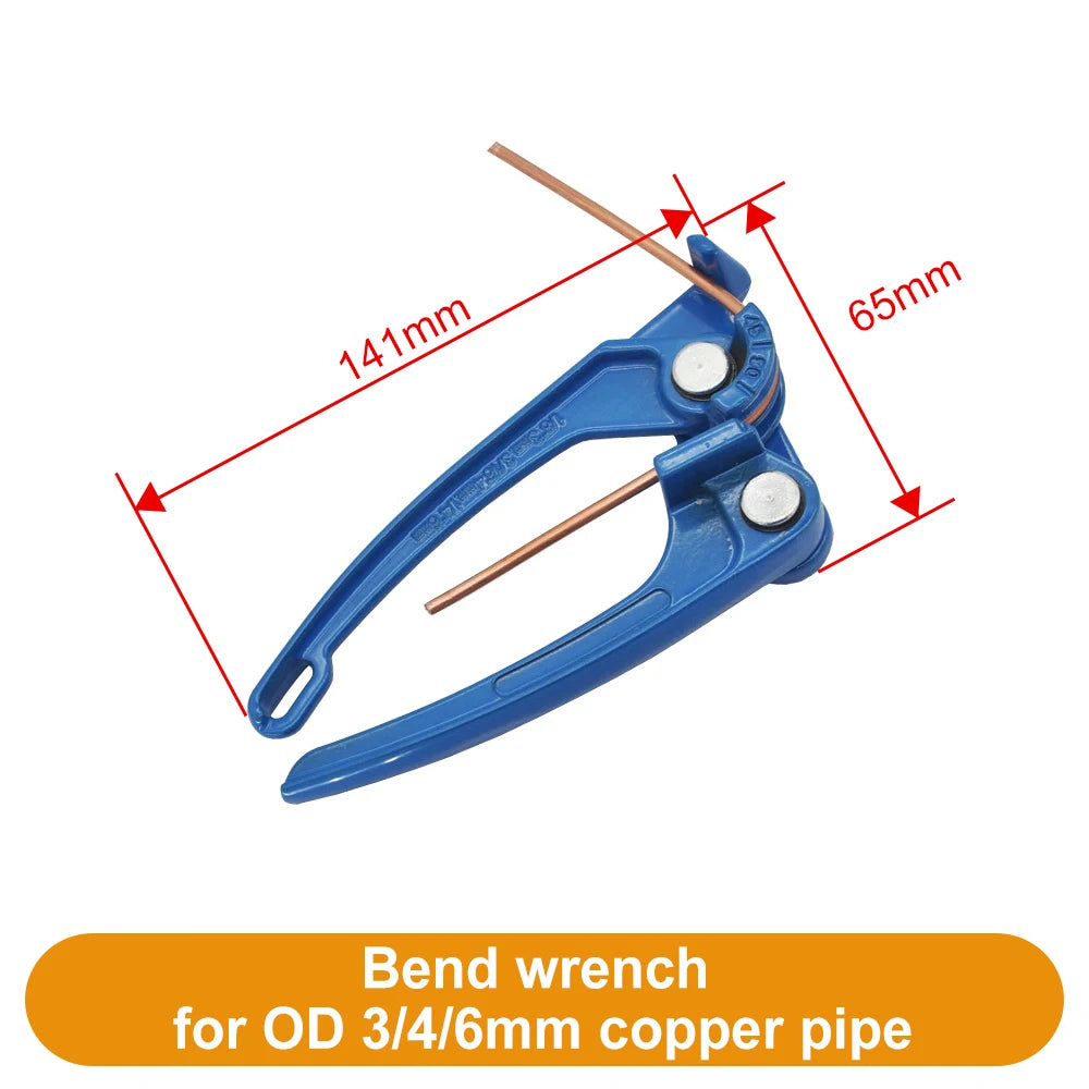 3mm/4mm Hose Hydraulic Copper Tube Welding M3/M5 Connector Bender Tool for RC Excavator Hydraulic Model Parts