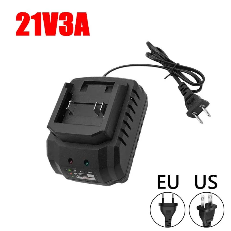 US/EU Plug Li-ion Battery Charger Quick Charge 18V 21V Power Tools Portable Charger for Makita BL1415 BL1815 BL1830 BL1850