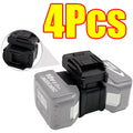 1-4Pcs Adapter Converter 2in1 Battery Case for Makita 18V El