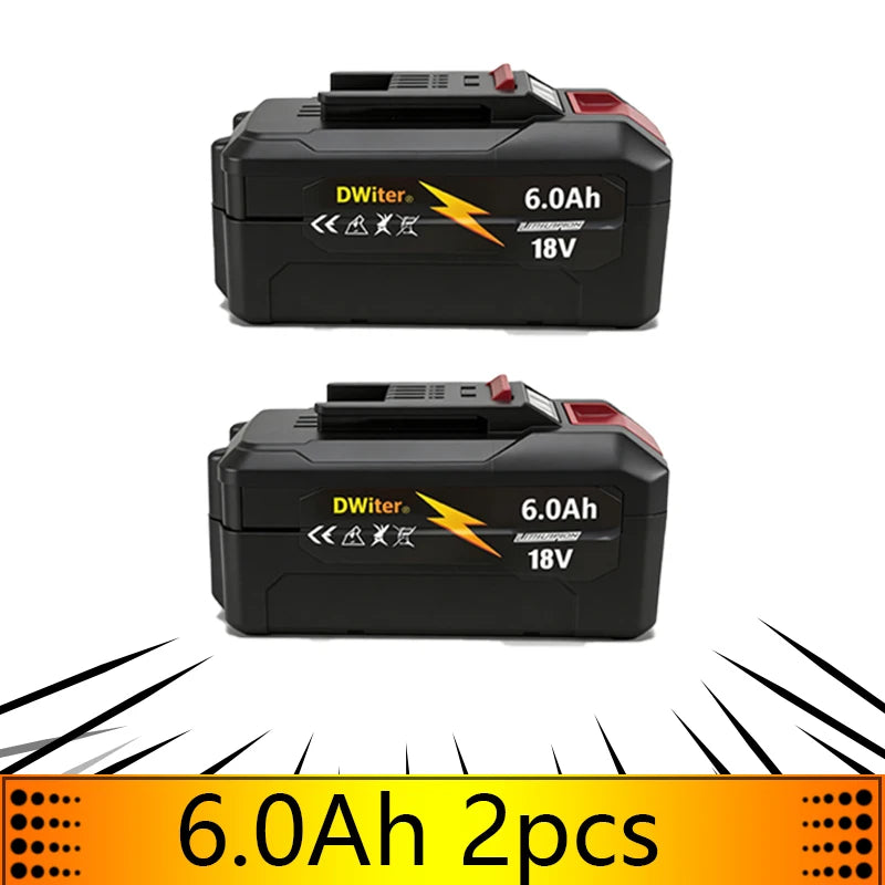 good New 18V 9000mAh Lithium-ion Rechargeable Battery 4511481 for Einhell 18-Volt Power X-Change Cordless Power Tools Ozito