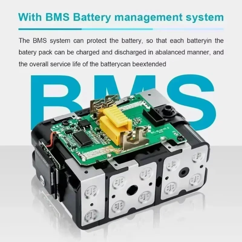 100% Original Style 18V 6.0Ah Rechargeable Battery Use Power