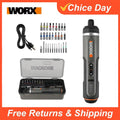 Worx 30 Bit Sets Power Tools WX242 Electrical Screwdriver Se