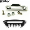 YEAHRUN Aluminum Alloy Winch Control Mount Plate Hawse Fairl