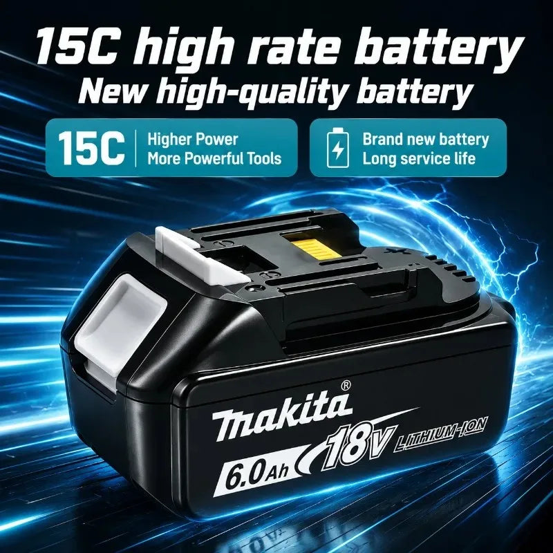 Makita 18V Battery 5Ah 6Ah 9Ah Replacement for BL1860B BL185