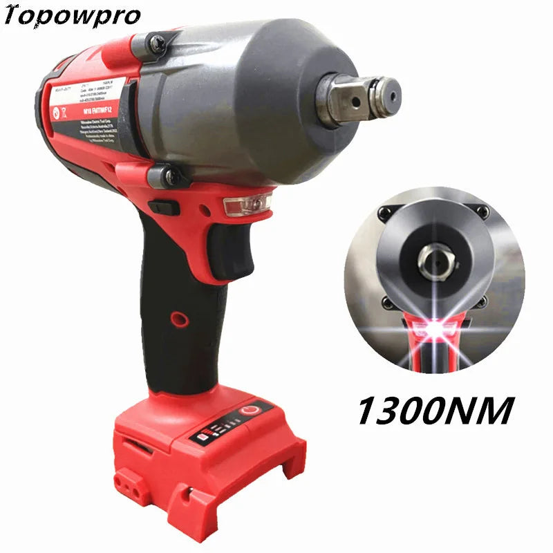Fit For Milwaukee 18V Battery 1300NM Large Torque Cordless W