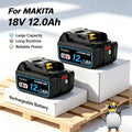 New 18V 8Ah/10Ah/12Ah Power Tool Battery for Makita 18V Batt