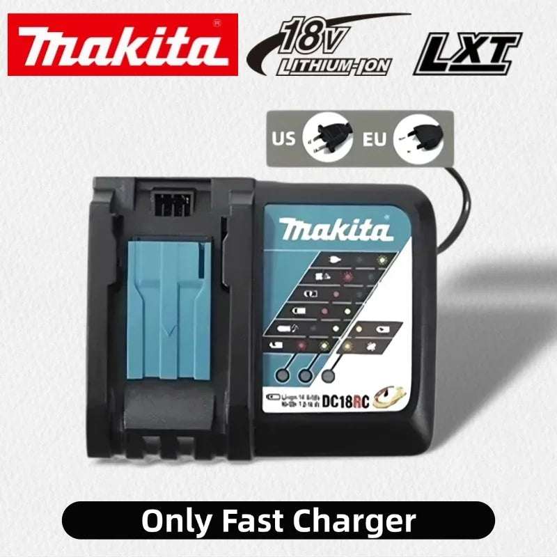 Makita 18V Battery for Makita 18V 6Ah Power Tools The 18V Makita BL1860B Rechargeable Battery Can Replace BL1850B LXT400