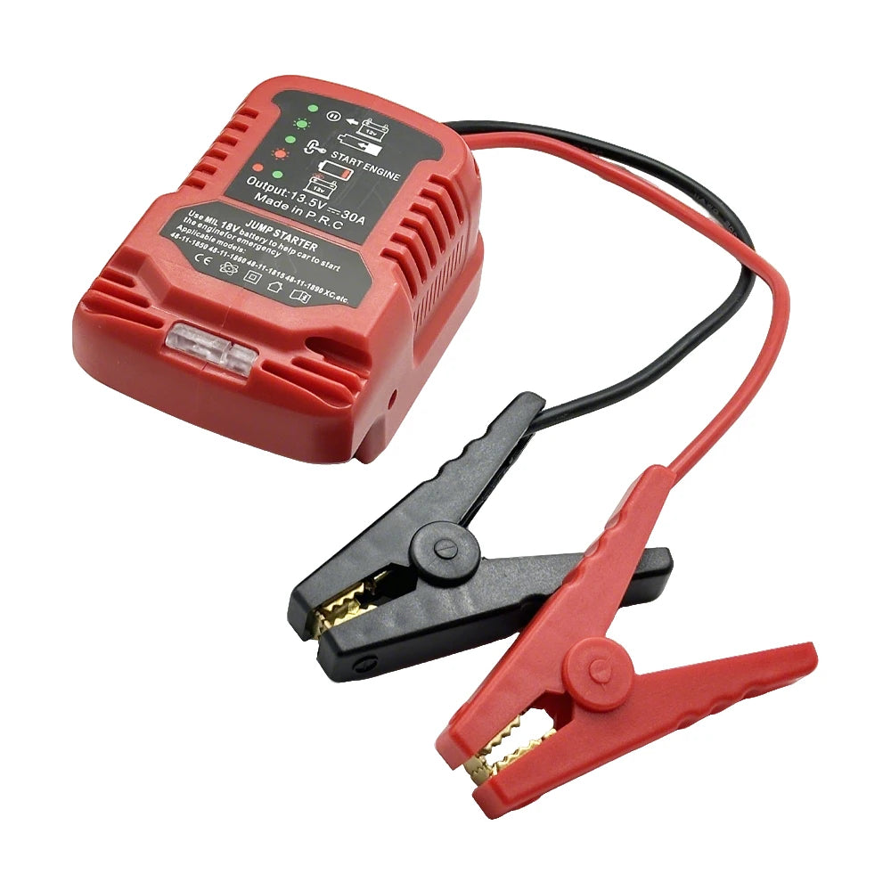 Jumper Cable Adapter for Milwaukee 18V Auto Car Jump Starter