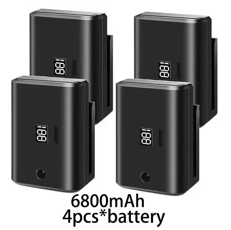 3.7V 6800mah 100% New Chargeable High Power Battery for 360 Laser Level Building Tools for Levelling 3D 12 Line Powerful Green