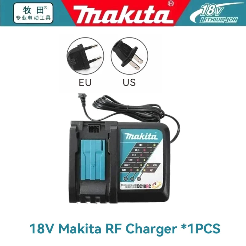 Makita BL1860 18V LXT 6.0Ah Lithium-Ion Battery BL1860B with LED Indicator for Angle Grinder Drill Driver Cordless Power Tools