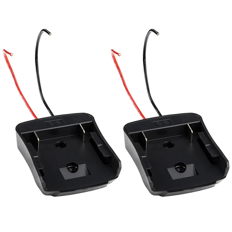 1/2/5pcs Battery Adapter for Bosch 18V Li-ion Battery Power Wheels Adapter Connector Dock 14 AWG Wires for Bosch BAT609 BAT618G