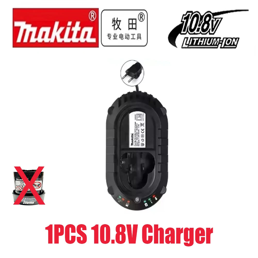 Makita 10.8V Original Battery BL1013 BL1020 BL1030 DF030D Makita 10.8V/12V Charger Replacement Tool 10.8V Makitabattery