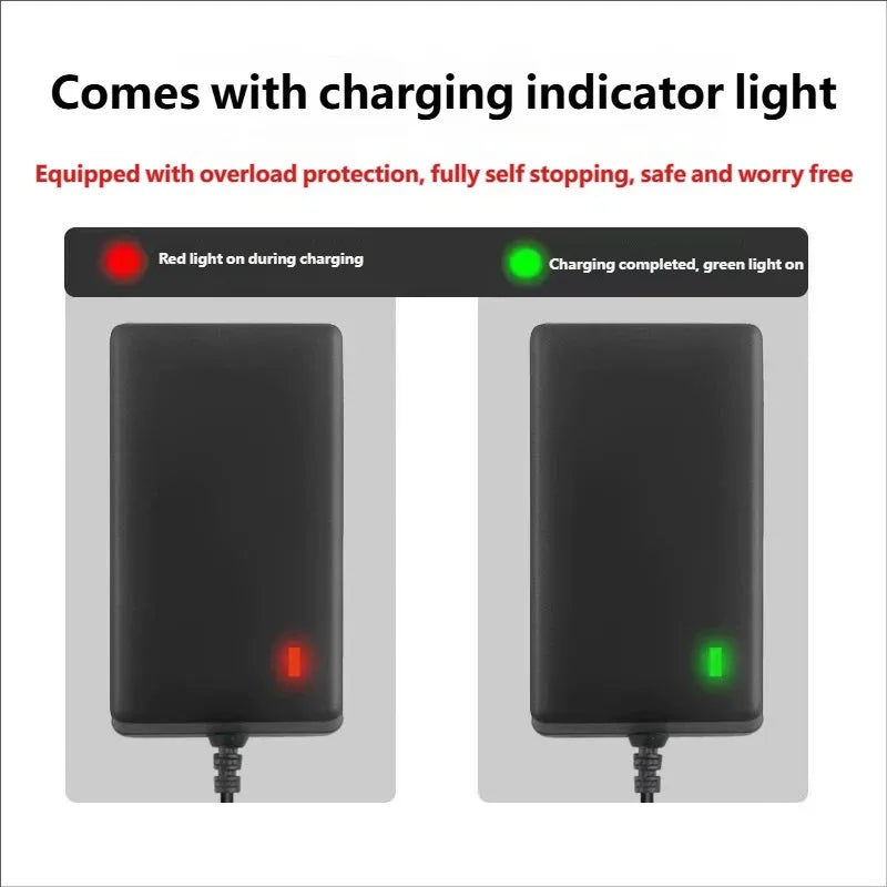 Lithium Battery Charger 21V 1A 2A EU US Plug Transformer for