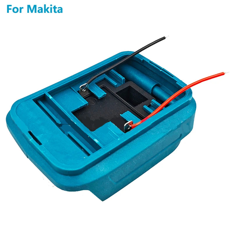 For DeWalt/Makita/Milwaukee 18-21V Li-ion Battery DIY Adapter Battery Connector Charging Head Housing Holder Base Tool