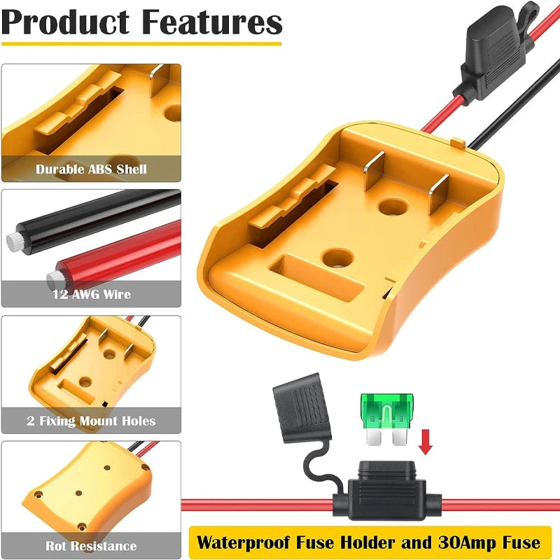 For Makita 18V Lithium Battery Case For Dewalt 20V For Milwa