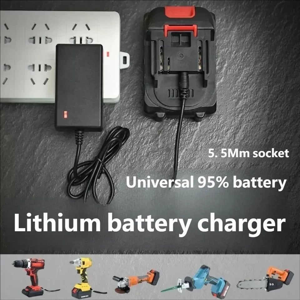 Lithium Battery Charger 21V 1A 2A EU US Plug Transformer for