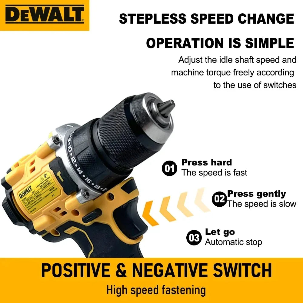 Original 100% Dewalt 20V XR Battery Power Tools DCD805 Dewal