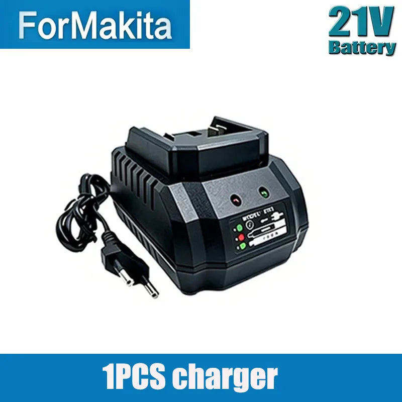 Original for Makita 21V Battery 6AH-12AH Power Tool Lithium Battery LED Indicator Batteries Pack for Makita 18V Battery Pins