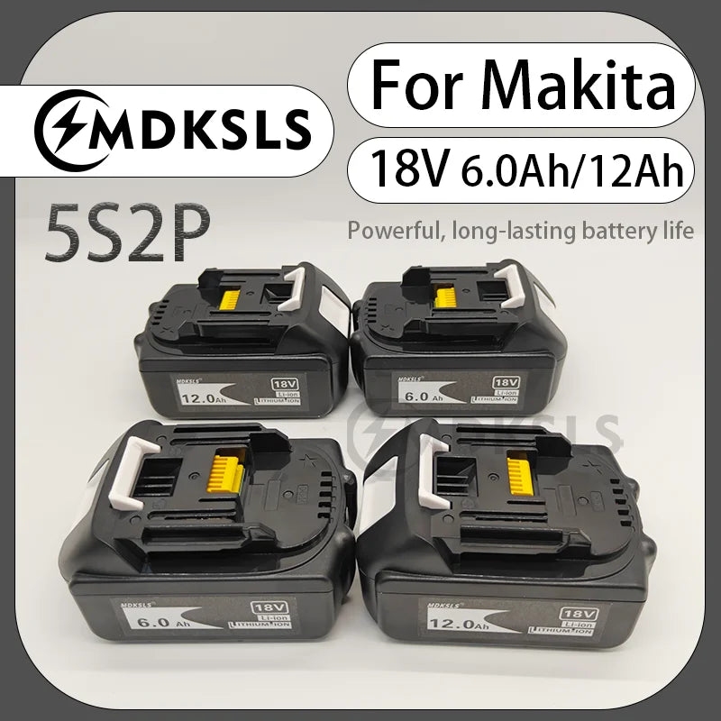 2026 NEW for Makita 18V 6/12Ah Rechargeable Power Tools Batt