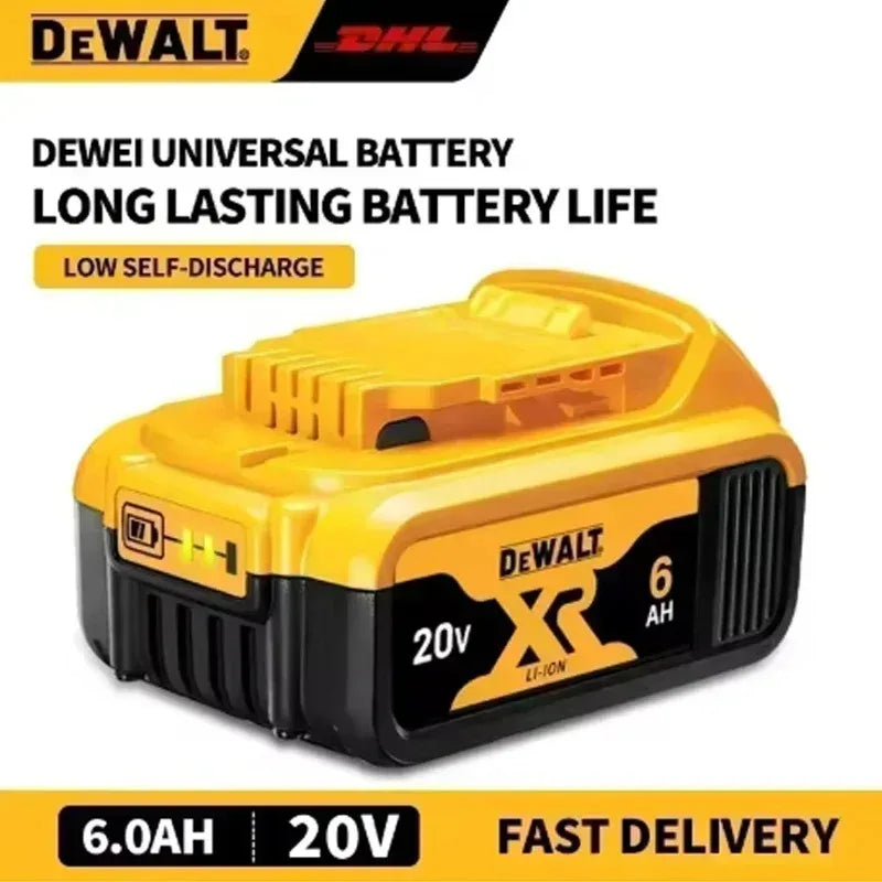 100% Genuine Dewalt 20V Battery 5AH 6AH Rechargeable Lithium