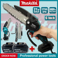 Makita 6 Inch Chain Saw Electric Saw Handheld Portable Wood 