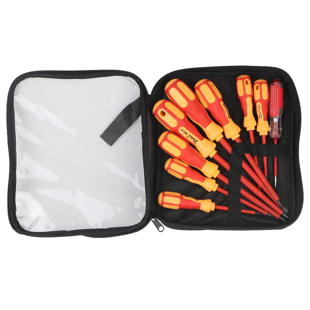 NEW Magnetic Screwdriver Screwdriver Set Insulated Phillips Slotted Bits Electrician For Electrician Hand Tools Multifunctional