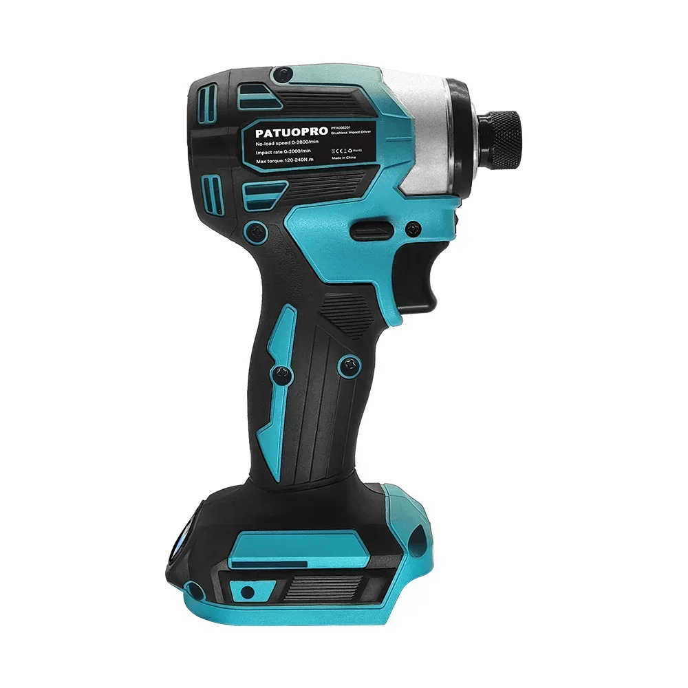 5-Speed Cordless Compact Impact Driver Kit 1/4 Inch Electric
