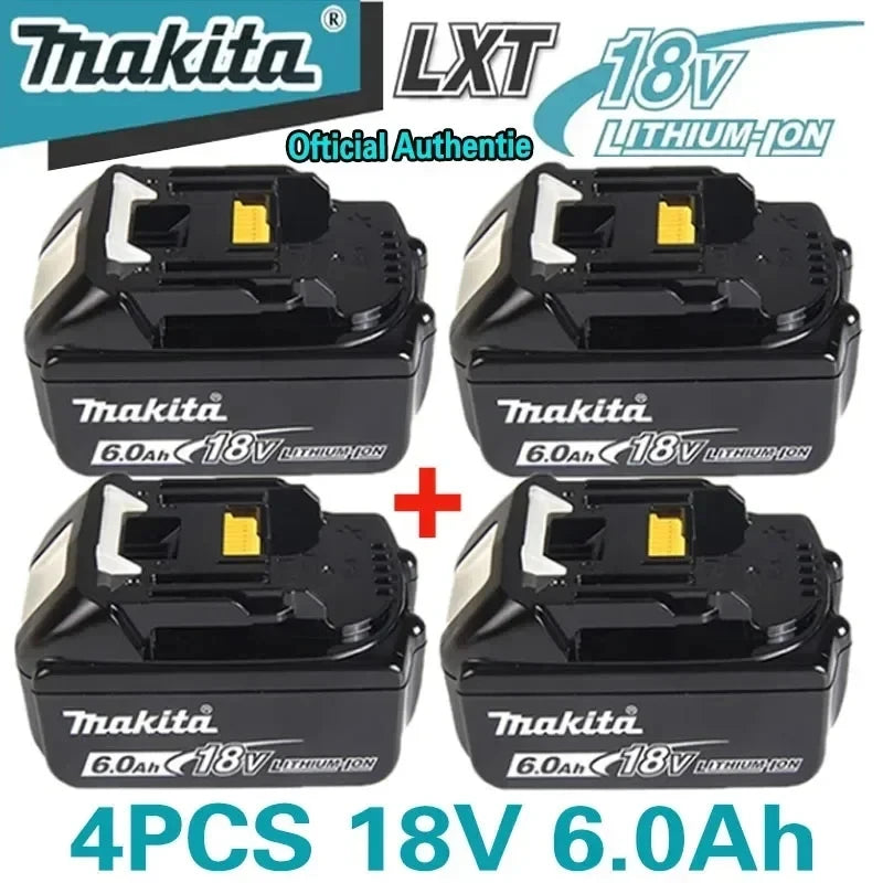 100% Genuine Makita 18V Battery 5Ah 6Ah 9Ah Replacement for 
