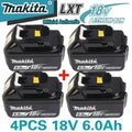 100% Genuine Makita 18V Battery 5Ah 6Ah 9Ah Replacement for 