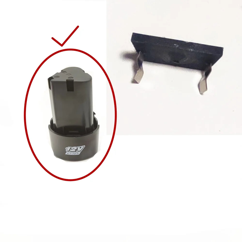 Power Tools Battery Socket Jack Connector Terminal Block Adapter Converter Metal For 12v 16.8v 18V Electric Drill Accessories