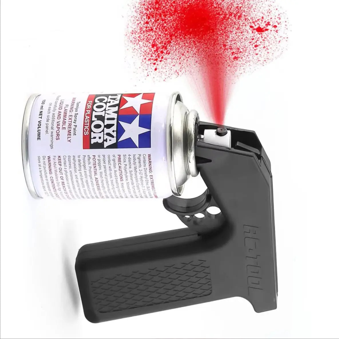 Tamiya Paint Spray Bottle Adapter Aerosol Spray Handle Full 