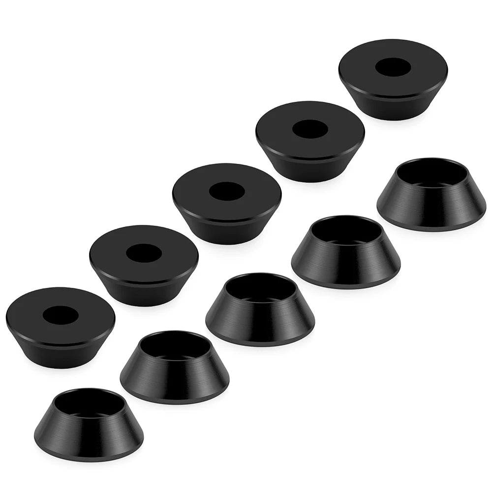 AXSPEED 10Pcs Aluminum M3 Countersunk Head Washer Gasket Cap Screw Hex Socket Screw for RC Model Upgrade Parts