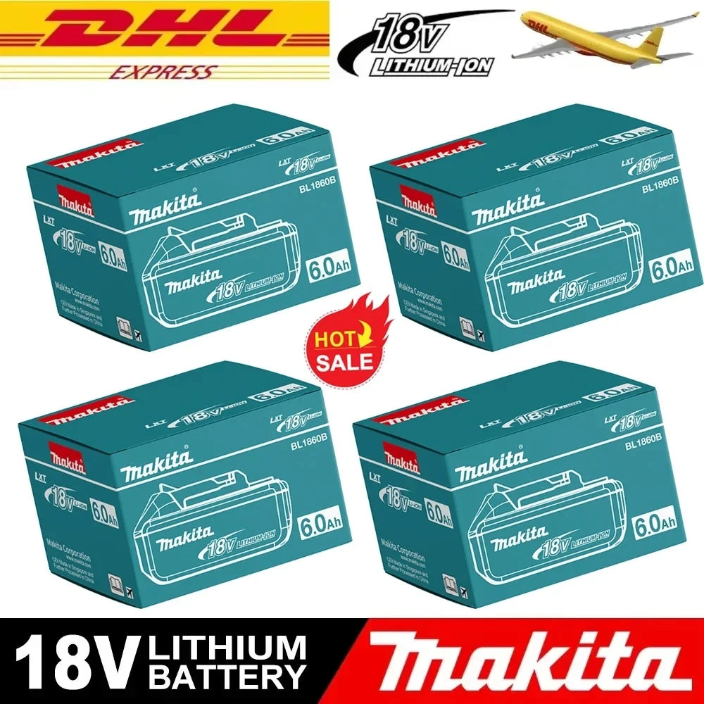 Original Makita 18V 6.0Ah 9.0Ah 5.0Ah Rechargeable Lithium B