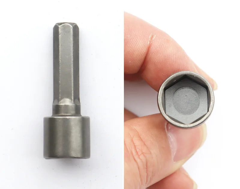 9pcs 5mm-13mm Hex Socket Set Nut Driver Screwdriver Bits Sle