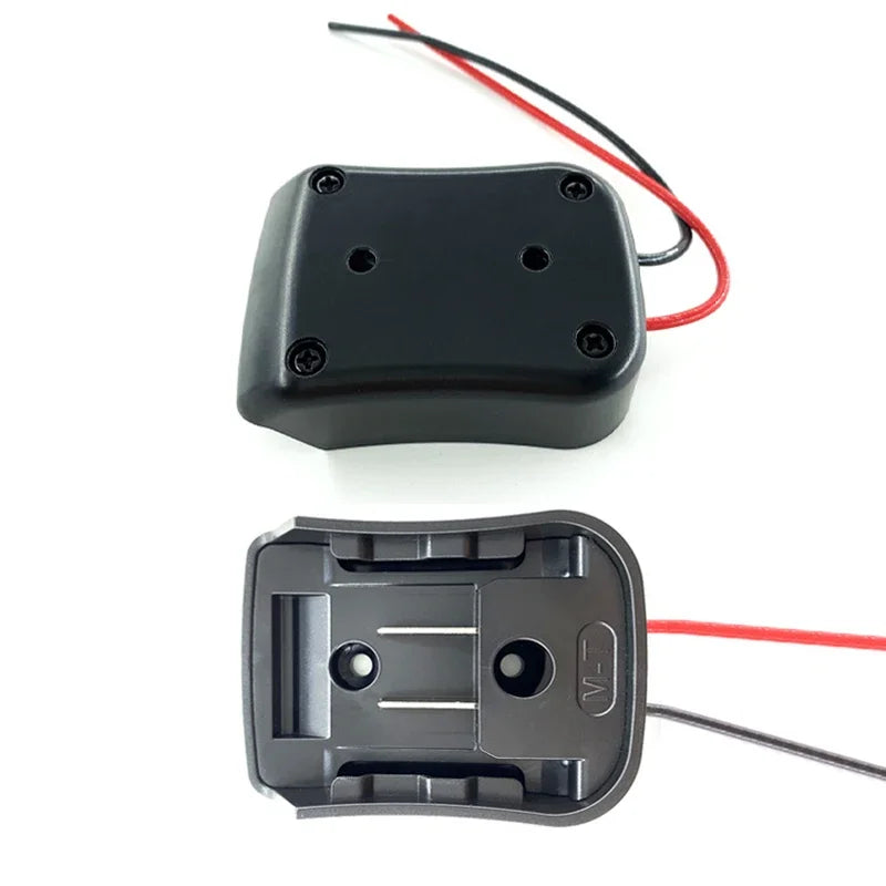 For Makita 10.8V-12V Li-ion Battery DIY Adapter Dock Power C
