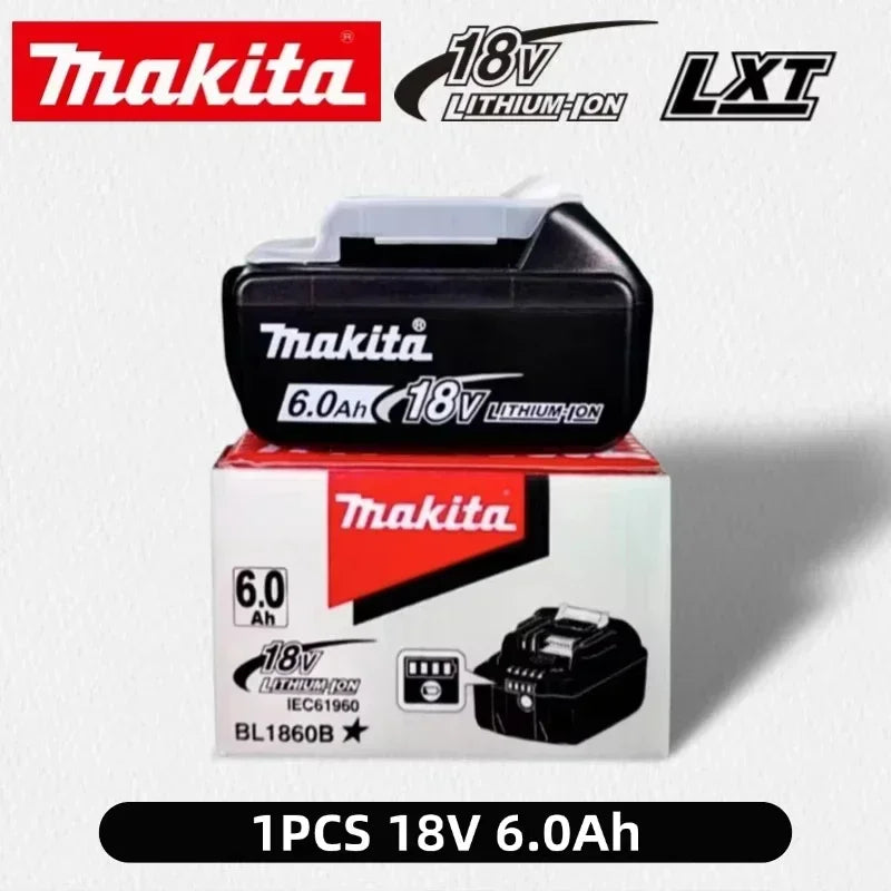 18V Makita Genuine Battery LED Display Rechargeable Tool Battery for Makita LXT Series Power Tool Battery & Charger