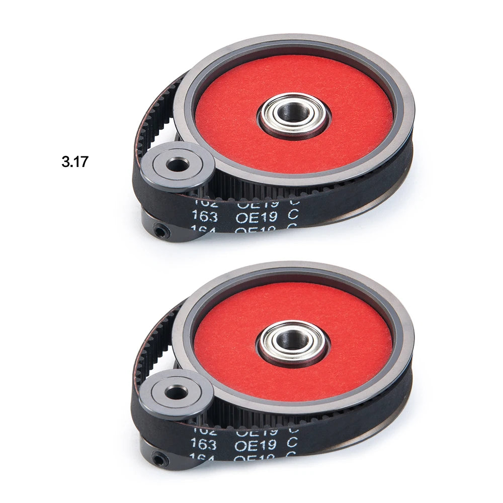 AXSPEED Belt Drive Transmission Gears System for 1/10 RC Crawler Axial SCX10 3.17/5.0mm Motor Gear Spare Parts